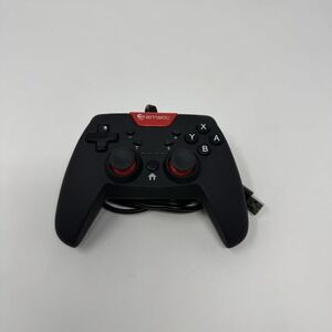 Ematic Nintendo Switch Wired Controller NSWC012W Black And Red